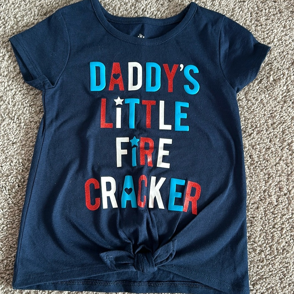 Girls 3T 4th of July shirt